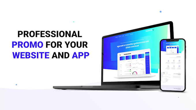 create engaging app, website, or saas promo video with motion graphics