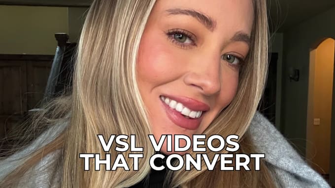 create a promotional vsl video sales letter for your brand