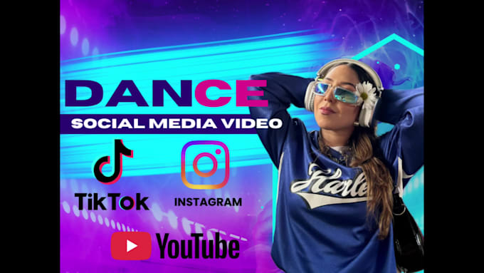 create your dance video for tiktok ,instagram, youtube
