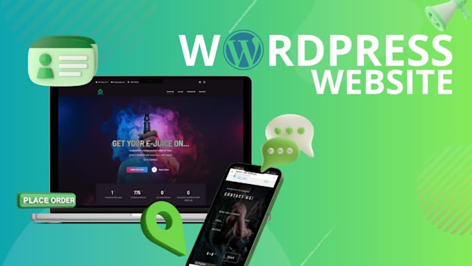 build a modern and professional wordpress site for your business