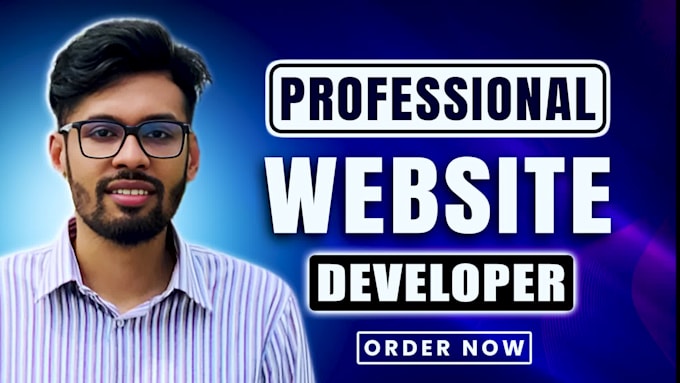do custom website development, website design as full stack developer