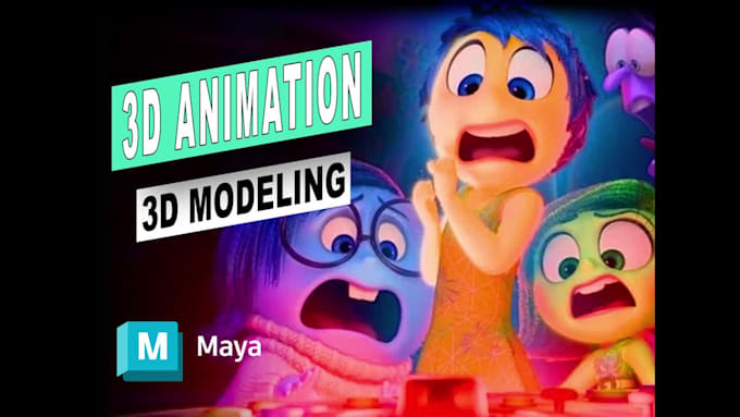 do 3d model, 3d character, texture, rigging, 3d animation using autodesk maya