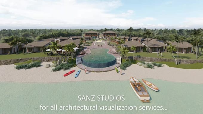 create and render high quality architectural and landscape master plan designs