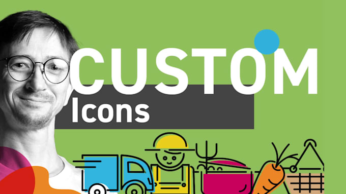 draw custom line or flat icons