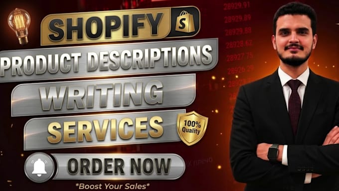 be your shopify expert shopify listing optimization product descriptions writer
