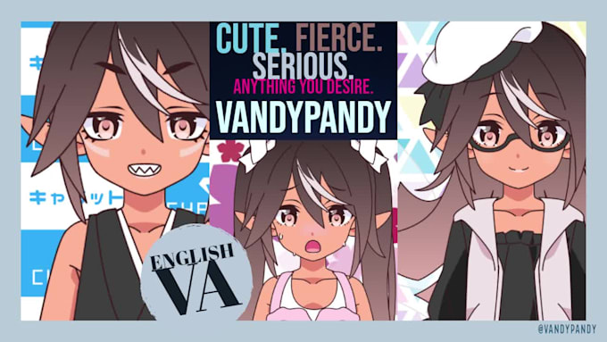 anime voice act any character or script