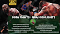 create sport video for nba highlight MMA youtube video