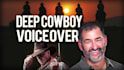 do deep western texas real human cowboy voice