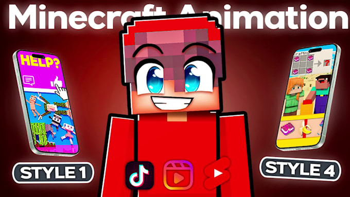 create professional minecraft animations