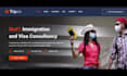 build dynamic immigration website visa application website consultation website