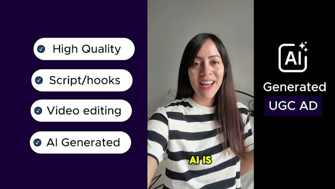 create ai ugc influencer for tiktok ads and reels