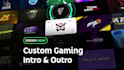 create custom animated logo intro for gamers and streamers