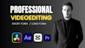 edit talking head videos for short form and long from