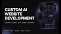 ai website development, ai web app, ai chatbot