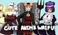draw cute fan art anime waifu and husbandos, in anime style