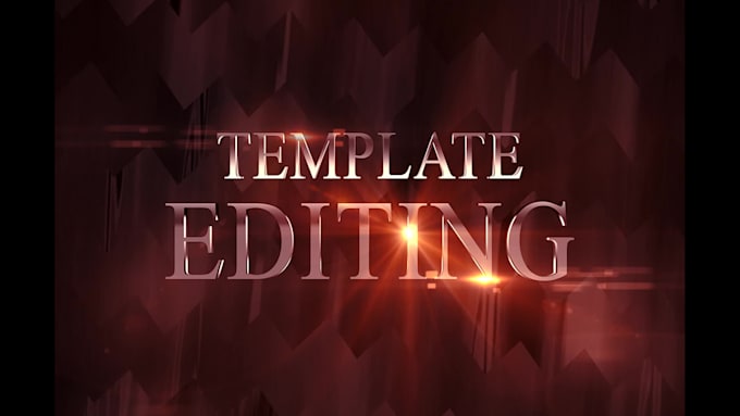 edit or customize your template