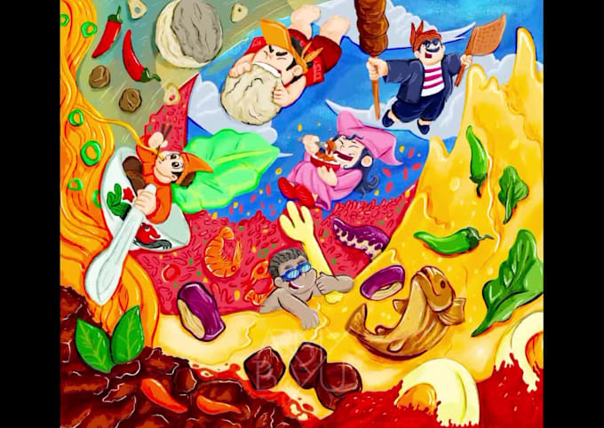 draw children book illustration