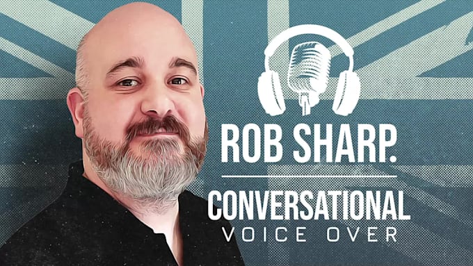record a conversational british male voice over narration