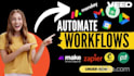 automate workflows with zapier, make and n8n