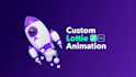 make the custom splash screen lottie animation
