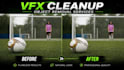professional vfx cleanup and object wire removal from video