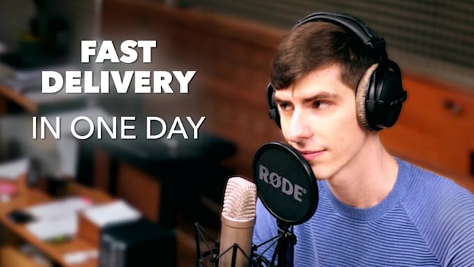 voice your text, advertisement, video