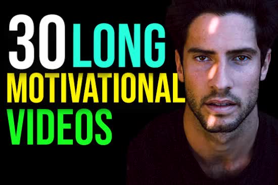 create 20 min long inspirational video for youtube channel