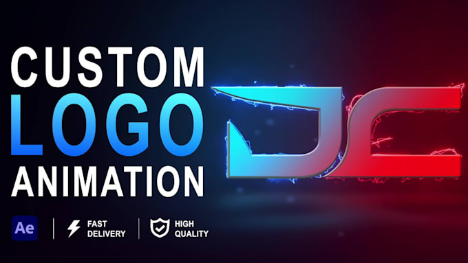create clean and modern logo animation for your brand