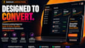 create premium saas landing page, saas website, ai web app, ai landing page