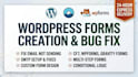 create and fix wordpress contact forms, cf7 and wpforms
