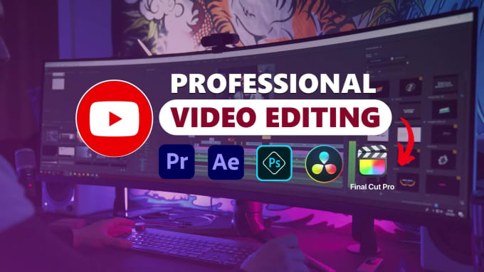 Do professional youtube video editing by Atifshad786 | Fiverr