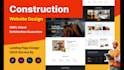 website design für bauwesen architektur und immobilien mit wordpress und framer