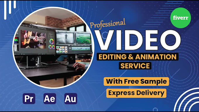 do youtube video editing, vlogs, podcasts, reels, and sync