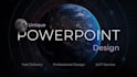 create a professional powerpoint design and presentation design