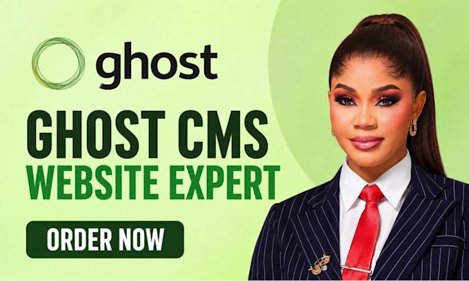 build ghost cms website setup ghost blog customize ghost theme ghost newsletter