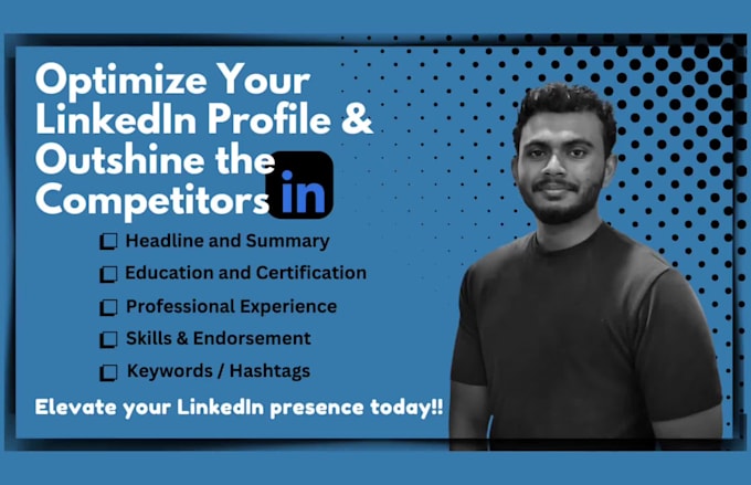 create and optimize your linkedin profile from the scratch