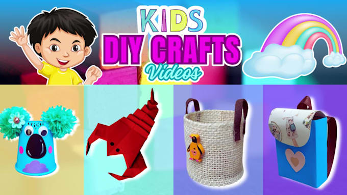 make diy arts and crafts, paper and origami crafts videos