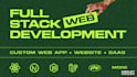 do custom web app, saas, website, software development as full stack developer