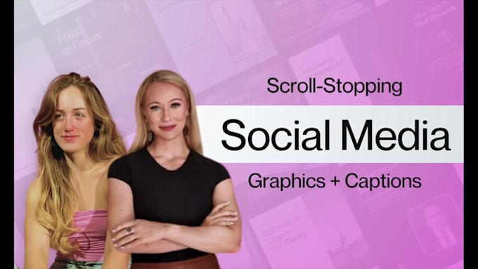 create amazing social media graphics and captions