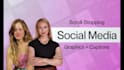create amazing social media graphics and captions
