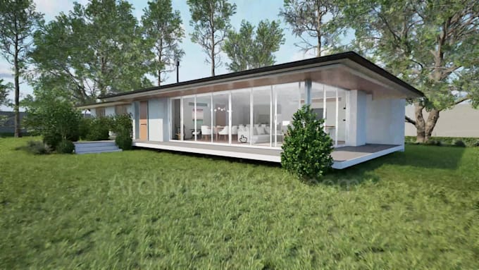 model and render your architectural project in VR
