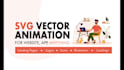 do svg vector animation using CSS js