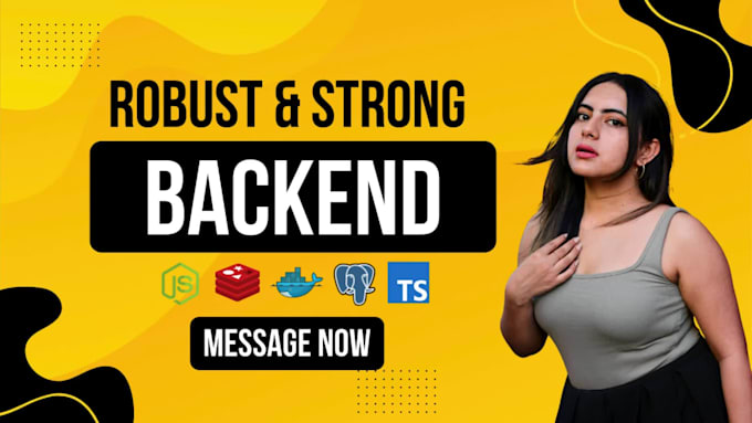 be backend and api developer nodejs javascript
