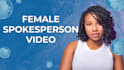 create a friendly female spokesperson video in 48 hours