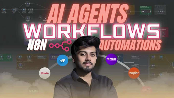 ai agents and n8n workflows for business  automation and efficiency