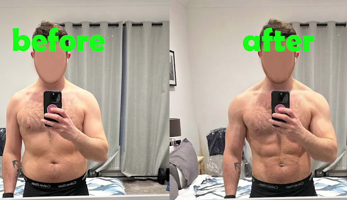 photoshop your body add muscles and six pack