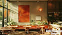 do 3d interior design of restaurant and cafe with realistic rendering