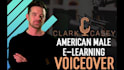 record american male voice over for elearning