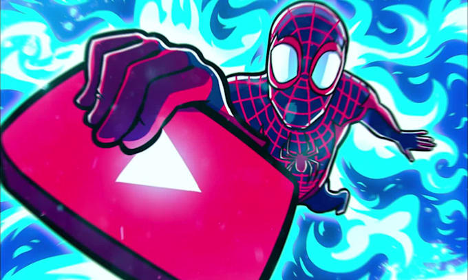 draw an actually good gaming cartoon youtube thumbnail