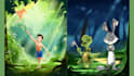 draw cute children book illustrations